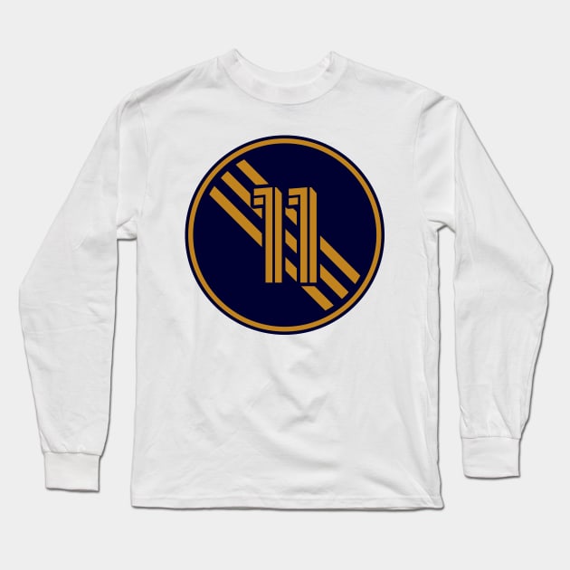 Alejandro Bedoya Number 11 Jersey Philadelphia Union Long Sleeve T-Shirt by naesha stores